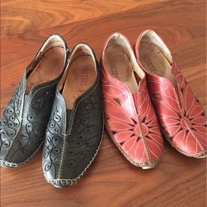 Two pair Pikolinos - well loved!